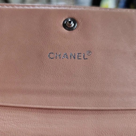 Chanel Vintage Chocolate Bar Trifold Wallet - Picture 10 of 17